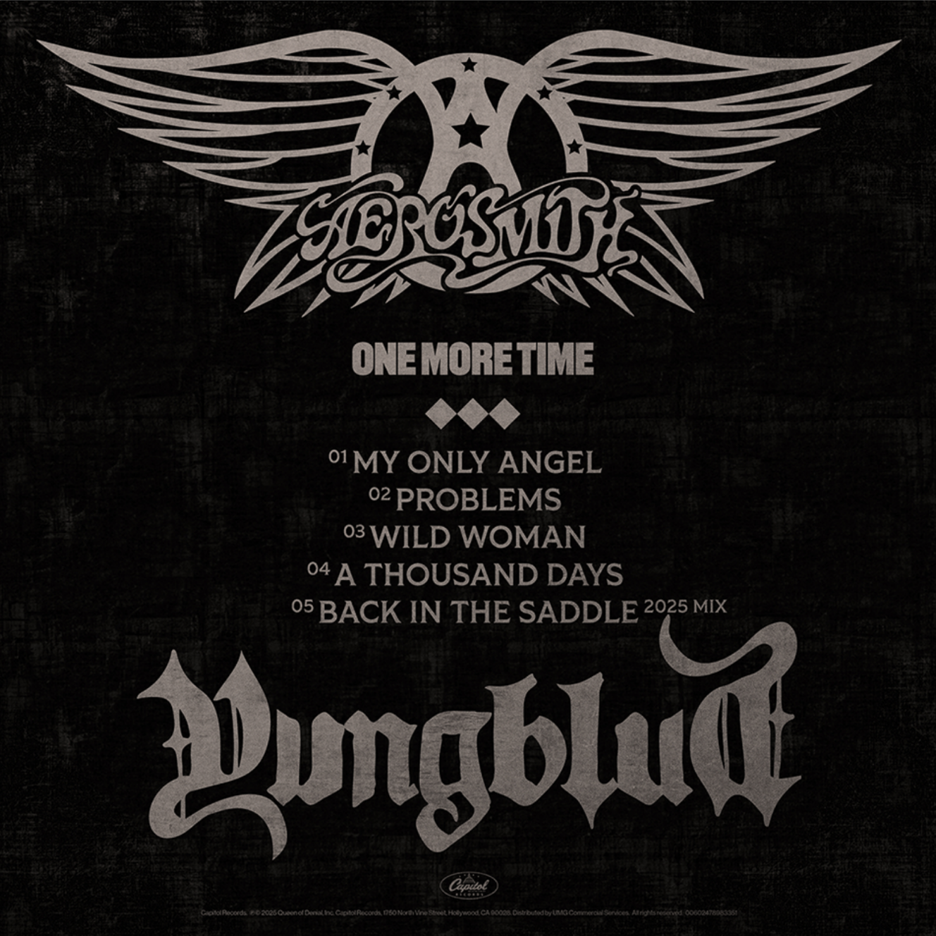 Aerosmith-Yungblud-One-More-Time-Red-Vinyl-EP