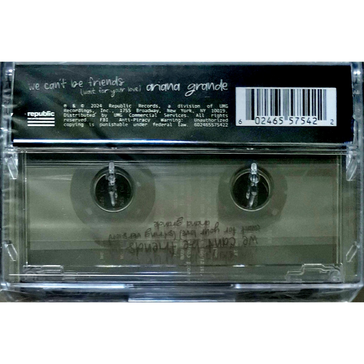 Ari-We_Cant_Be_Friends_US_Import_Cassette_Single