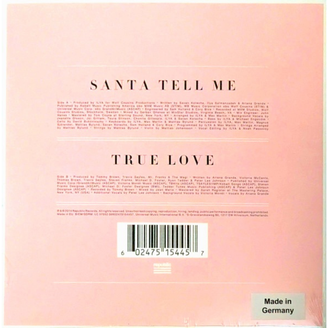 Ariana-Grande-Santa-Tell-Me-Gold-Vinyl-7-in-Single