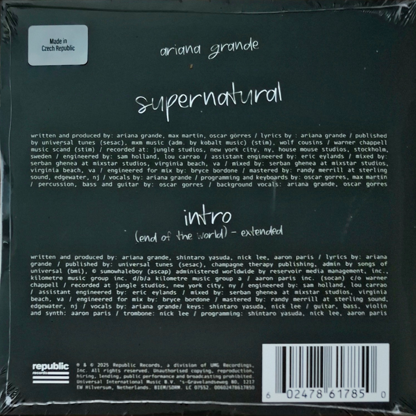 Ariana-Grande-Supernatural-Clear-Vinyl-7-Damage-2