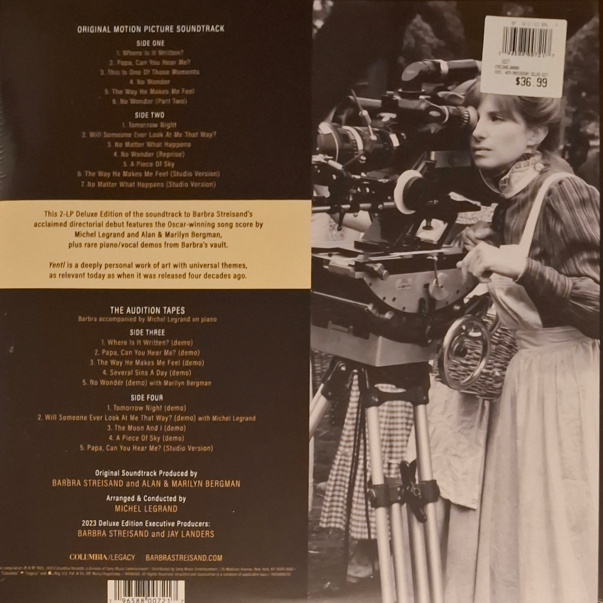 Barbra-Streisand-Yentl-Barnes-Noble-Gold-Vinyl-2LP