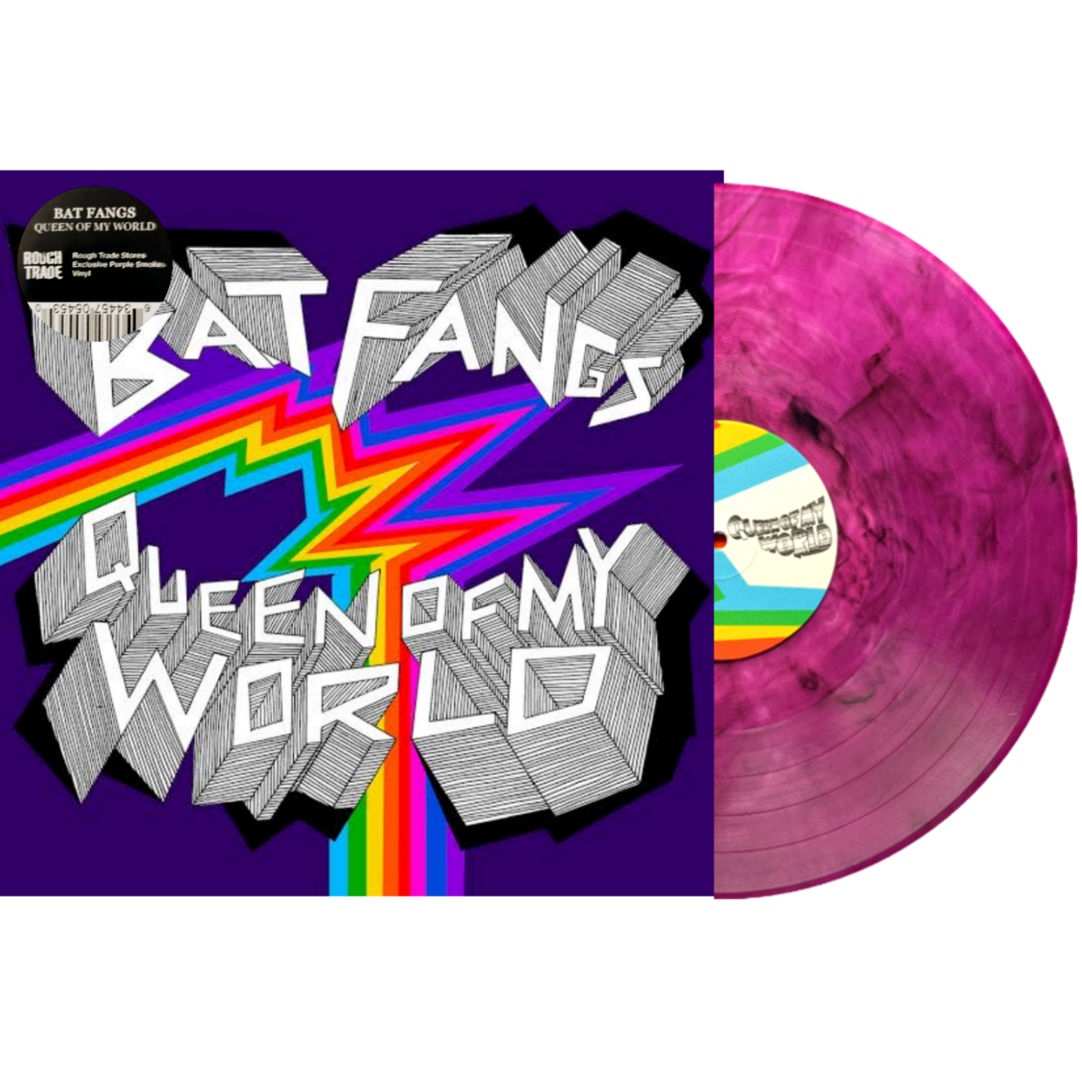 Bat_Fangs_Queen_of_World_Purple_LP_Bonus_Insert