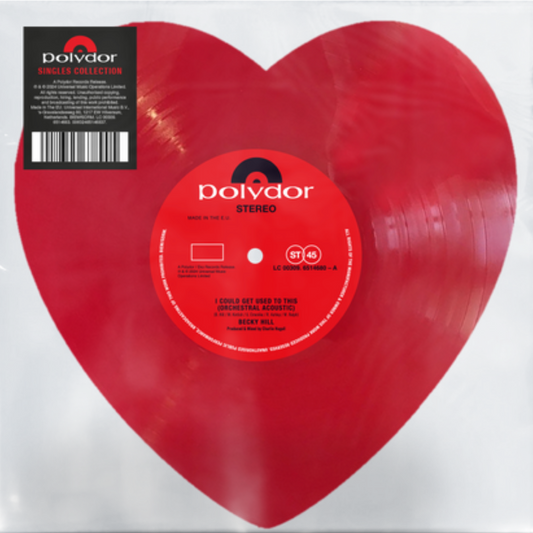 Becky Hill: I Could Get Used to This - Red Heart Vinyl 10"