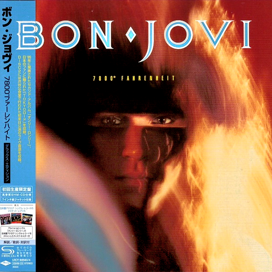 Bon-Jovi-7800-Fahrenheit-Japanese-Mini-LP-2xSHM-CD