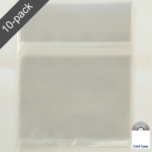 10 Card Case Japanese Resealable CD Sleeves