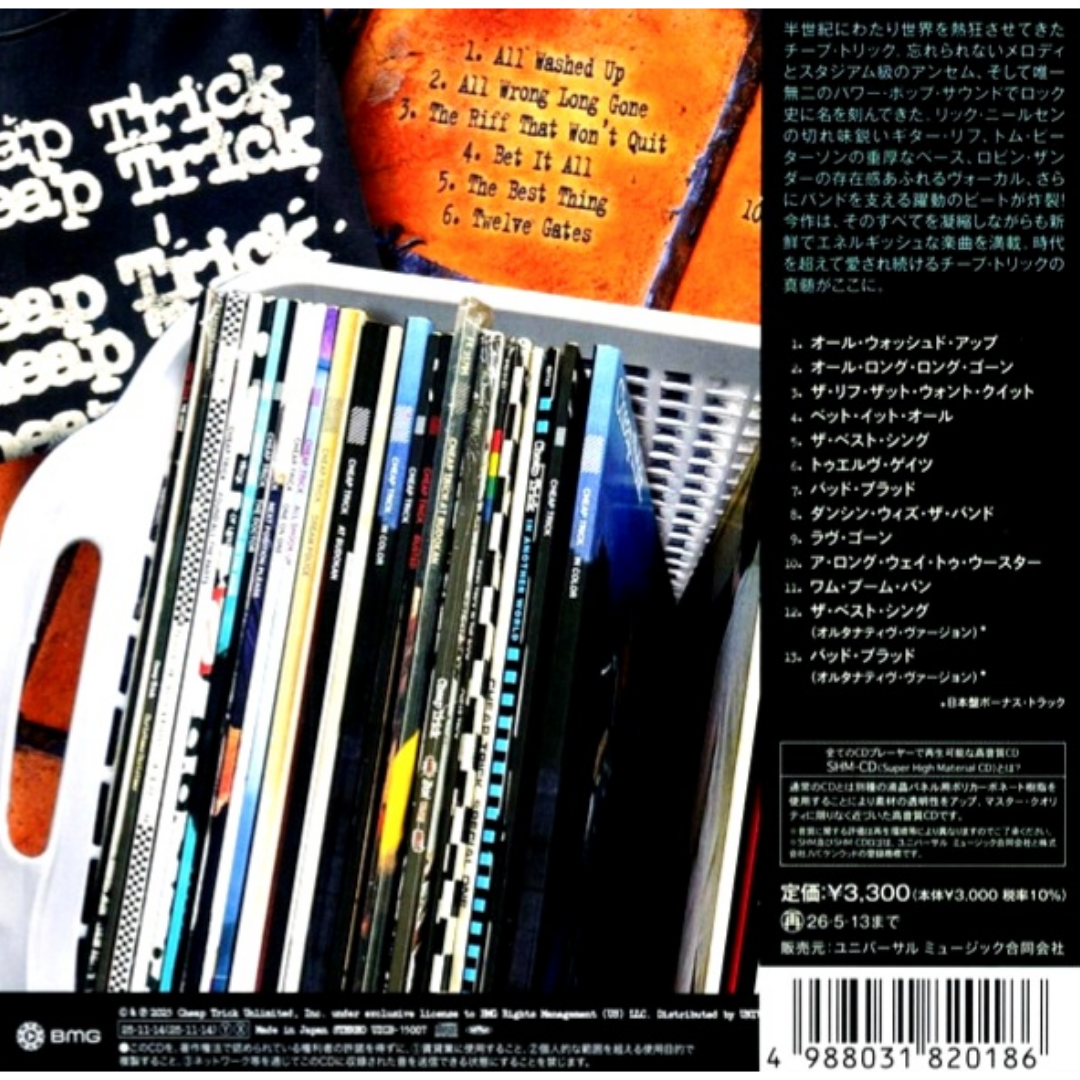 Cheap-Trick-All-Washed-Up-Japan-SHM-CD-Mini-LP-CD
