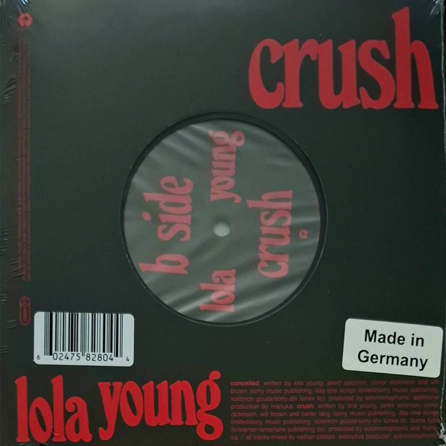 Conceited-Lola-Young-Transparent-Vinyl-7-in-Single
