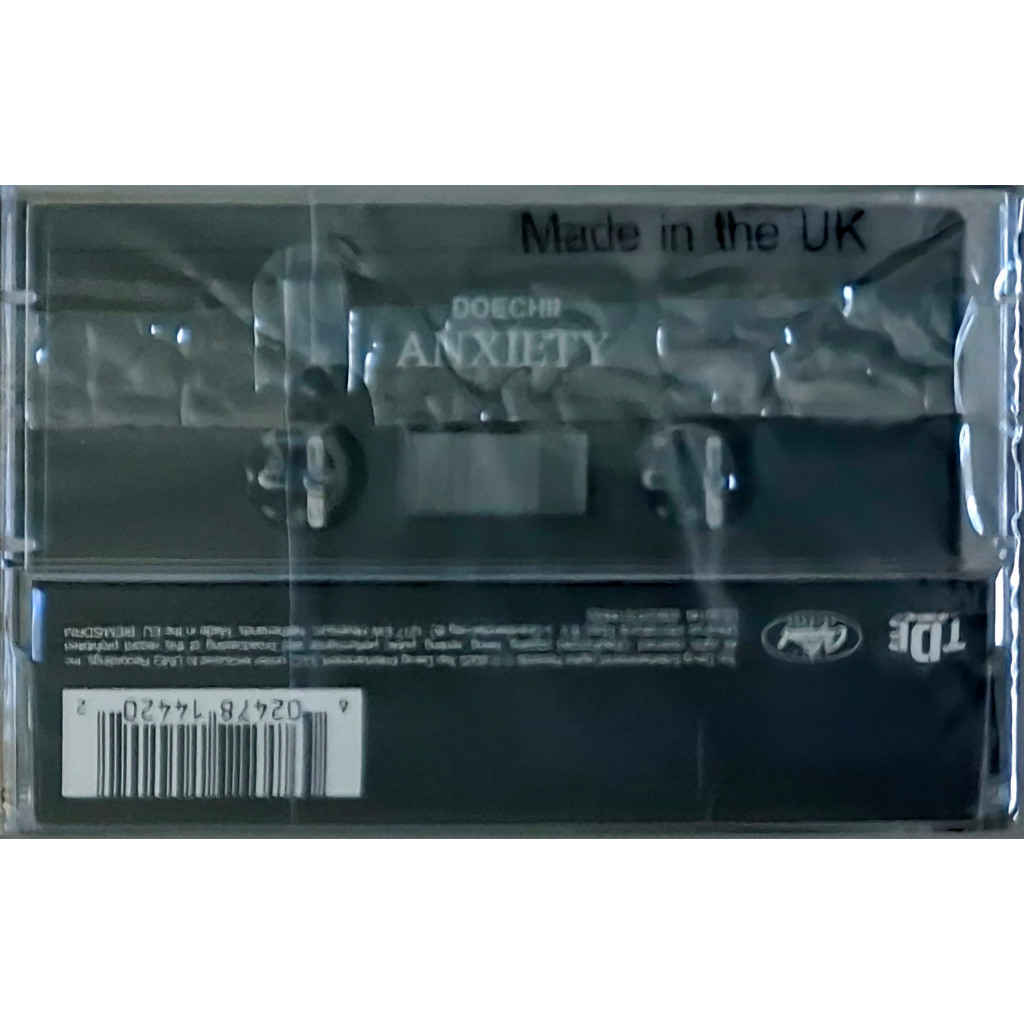 Doechii-Anxiety-Black-Shell-Cassette-Single