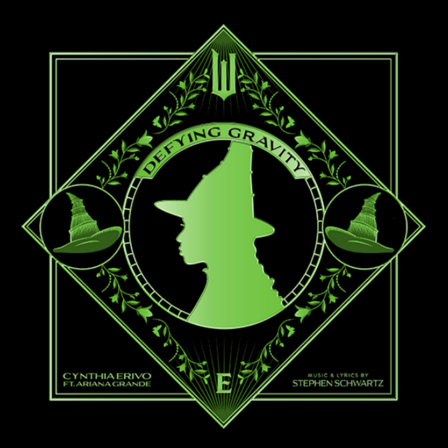 Erivo-Grande-Defying-Gravity-Clear-Vinyl-7-inch