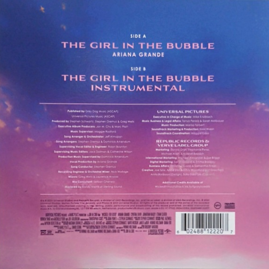 Grande-Girl-In-The-Bubble-Pink-Vinyl-7-inch-Single