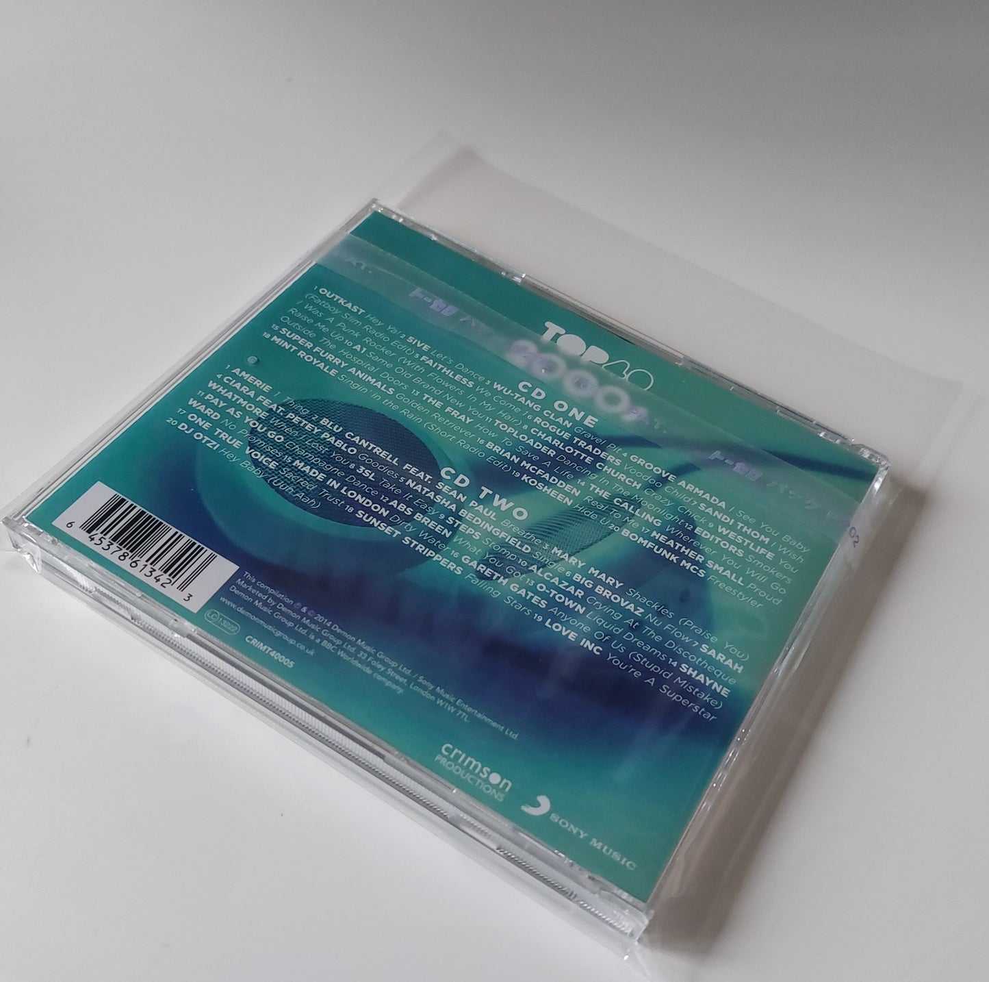 100 CD Jewel Case Resealable Japanese Sleeves