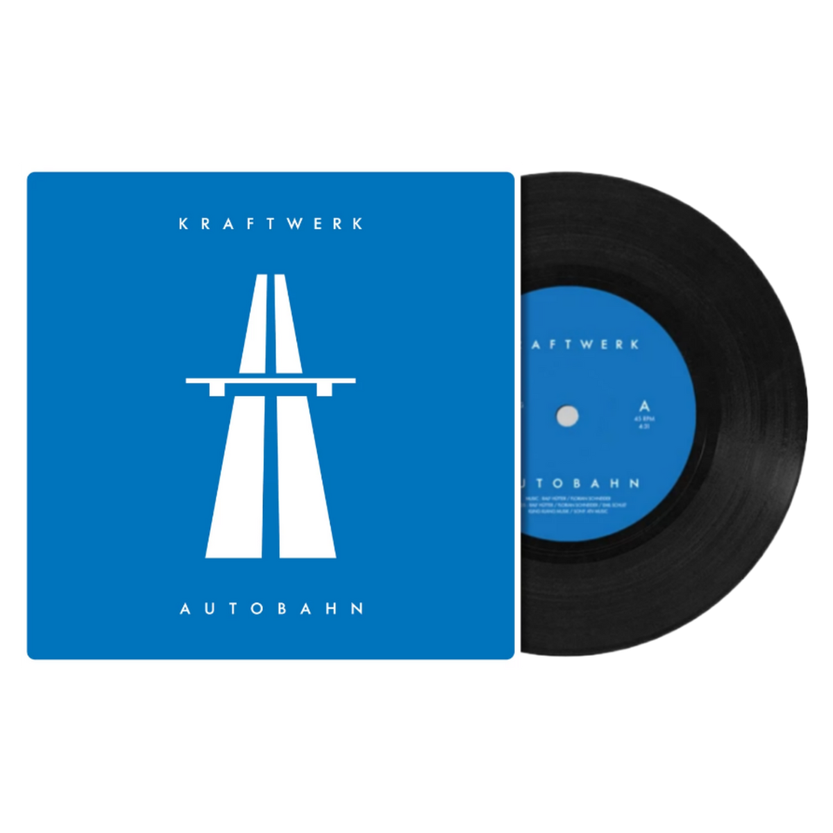 Kraftwerk-Autobahn-Edit-Black-Vinyl-7-inch-Single