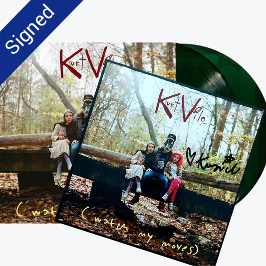 SIGNÉ Kurt Vile : (Watch My Moves) - Vinyle Émeraude 2xLP