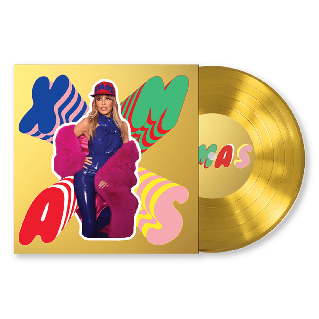 Kylie-Minogue-XMAS-UK-Gold-Vinyl-7-inch-Single
