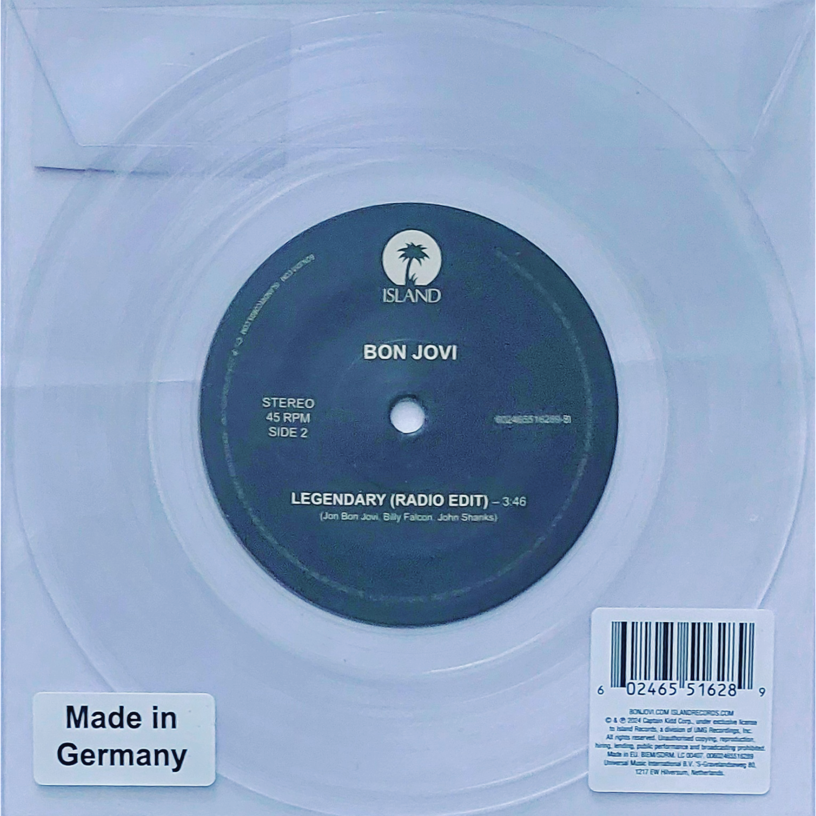 Legendary-Bon_Jovi_Limited_Clear_Vinyl_7-in_Single