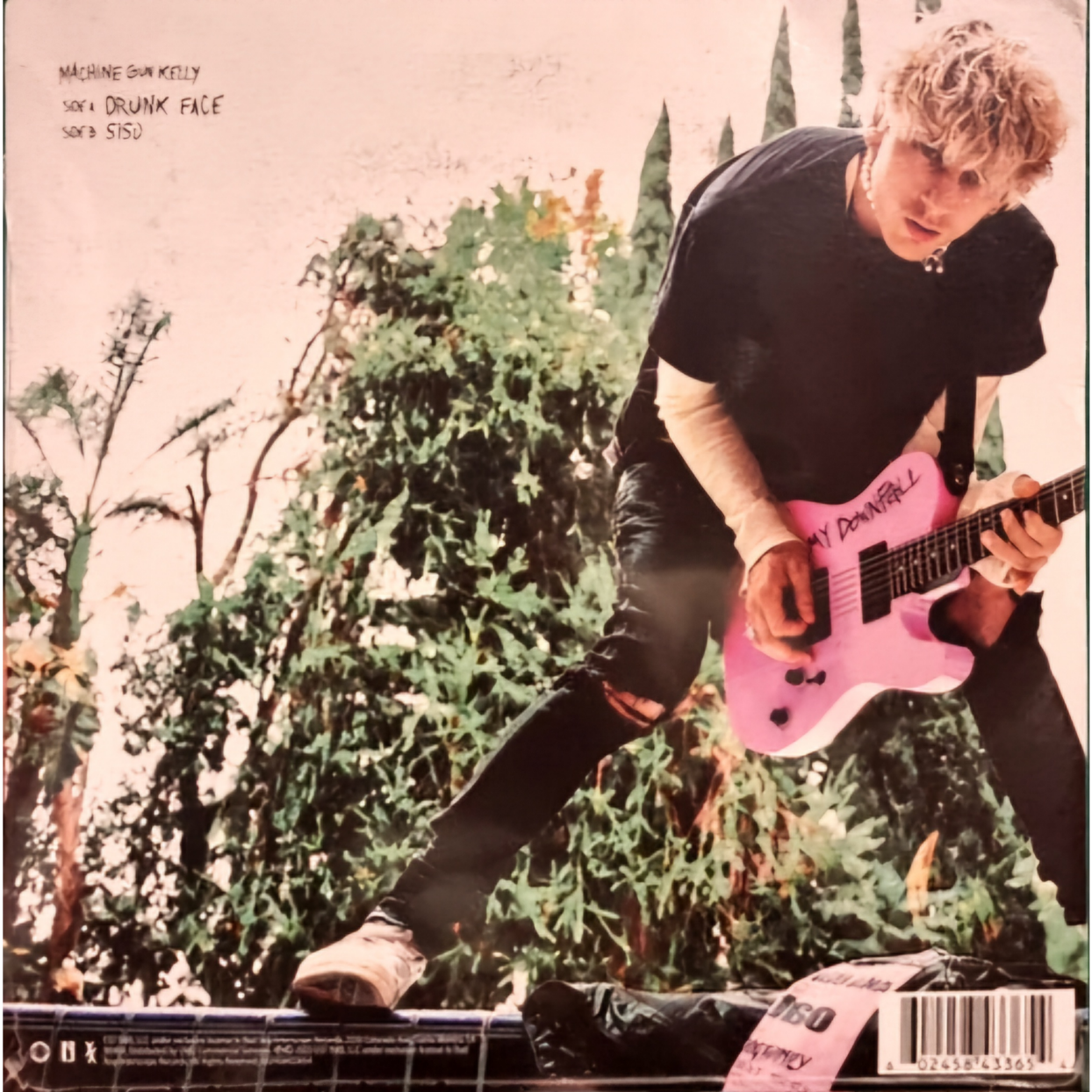 Machine-Gun-Kelly-Drunk-Face-Pink-Vinyl-7-inch