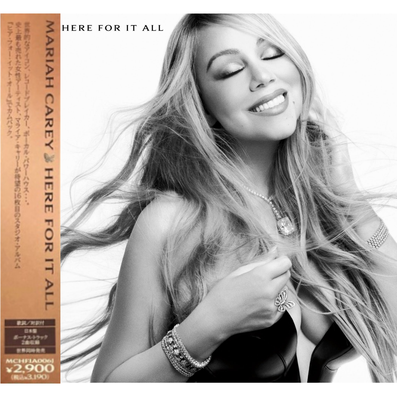 Mariah Carey: Here for It All - Japanese CD with 2 Bonus Remix