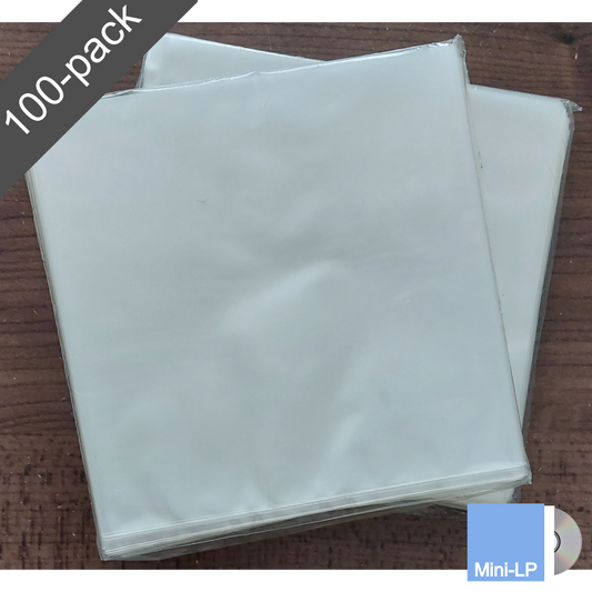 100 CD Mini-LP Japanese Open-top Sleeves