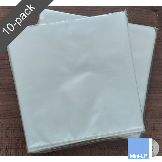 10 CD Mini-LP Japanese Open-top Sleeves