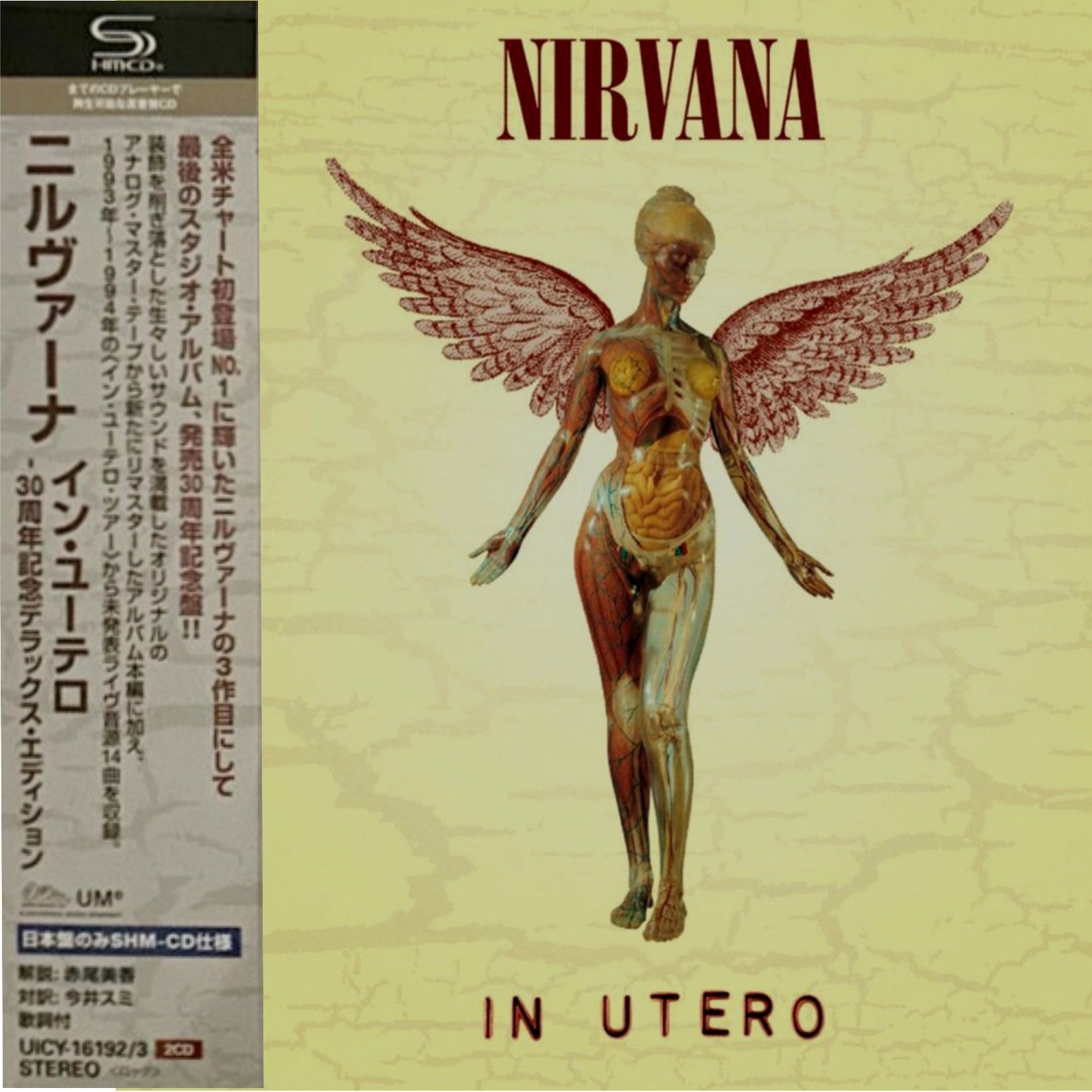 Nirvana: In Utero - Deluxe Japanese Double SHM-CD