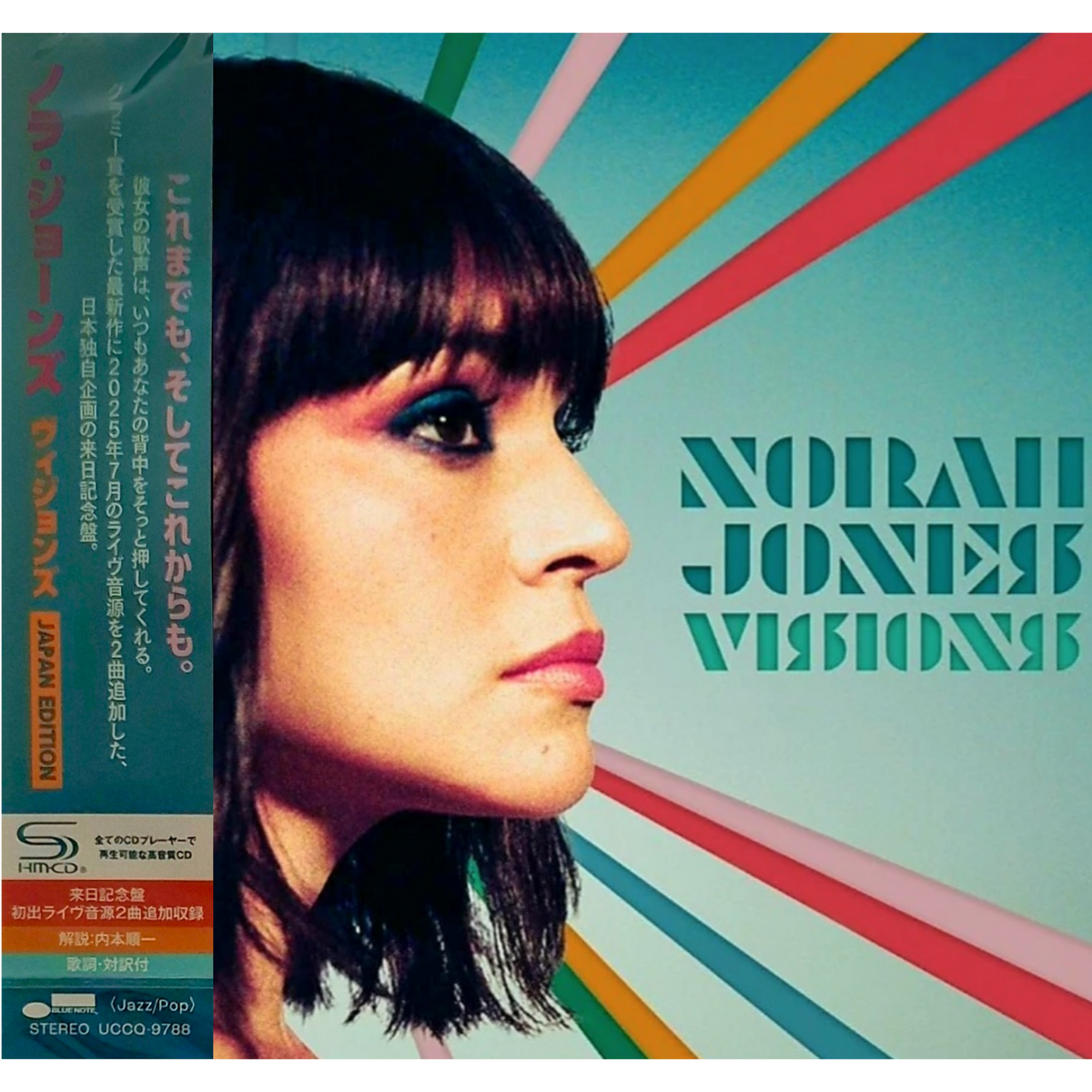 Norah-Jones-Visions-Japan-Edition-SHM-CD-Bonus-Trk
