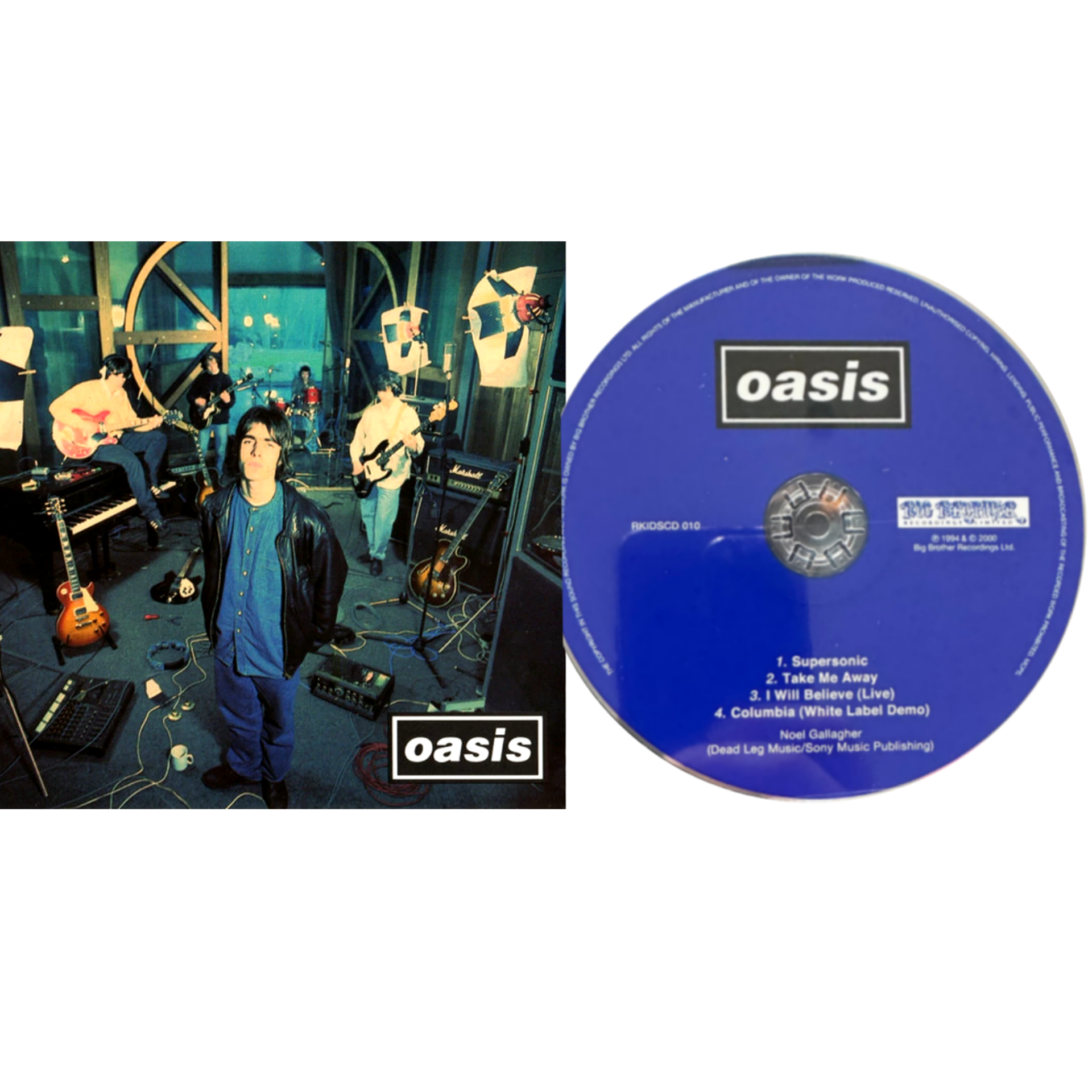 Oasis: Supersonic - Limited Edition 30th Anniversary Reissue CD Oasis: Supersonic - Limited Edition 30th Anniversary Reissue CD