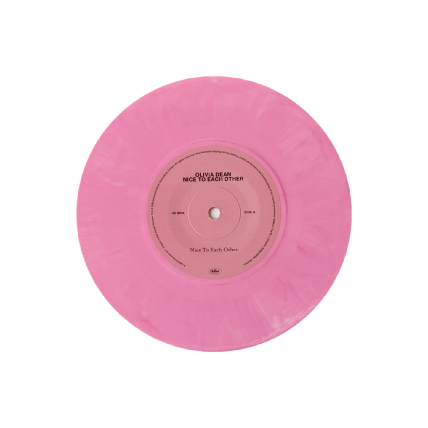 Olivia-Dean-Nice-To-Each-Other-Vinyl-7-inch-Pink