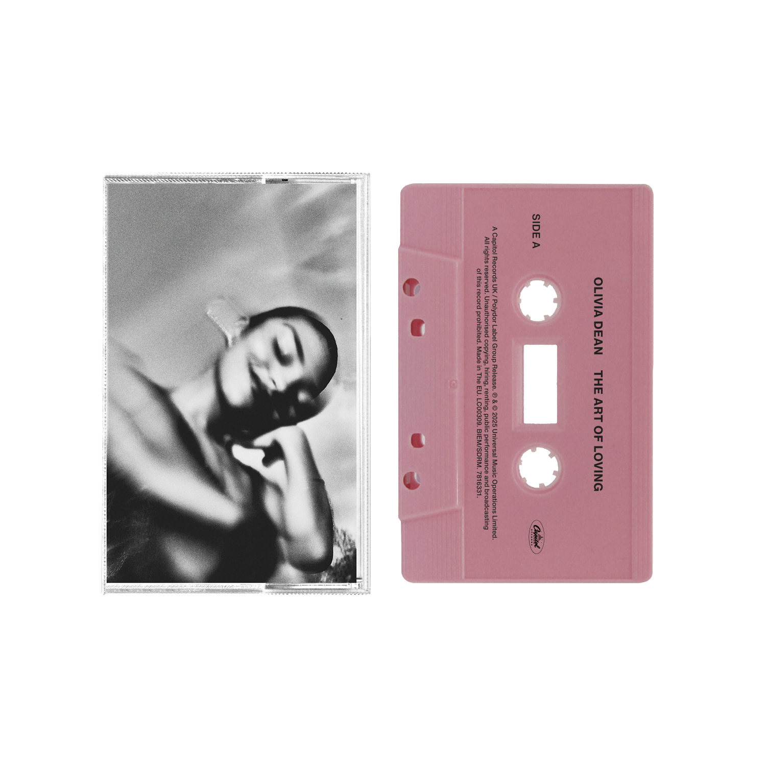 Olivia Dean: The Art Of Loving - Pink Shell Cassette Tape Album