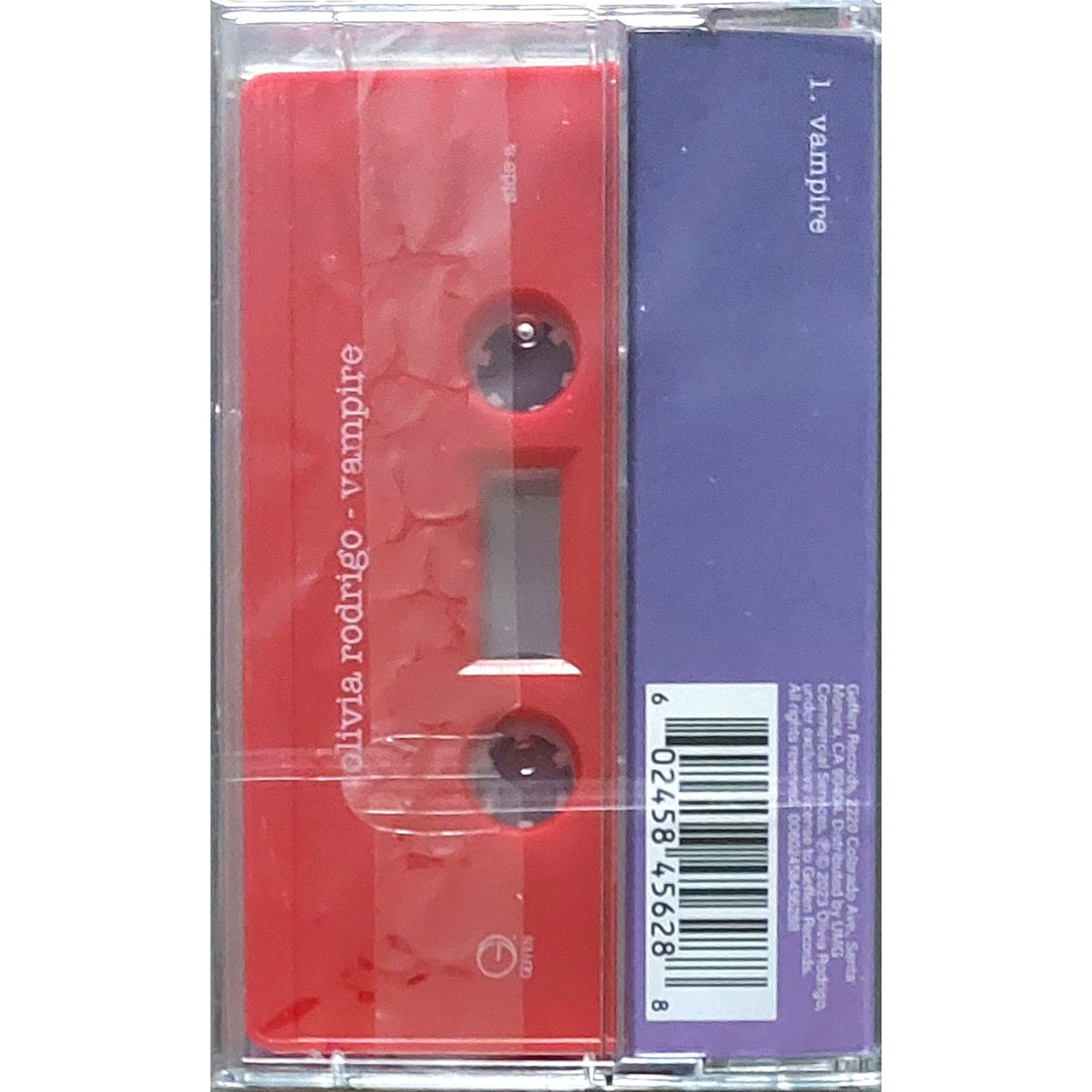 Olivia_Rodrigo_Vampire_Blood_Red_UK_Cassette_Single