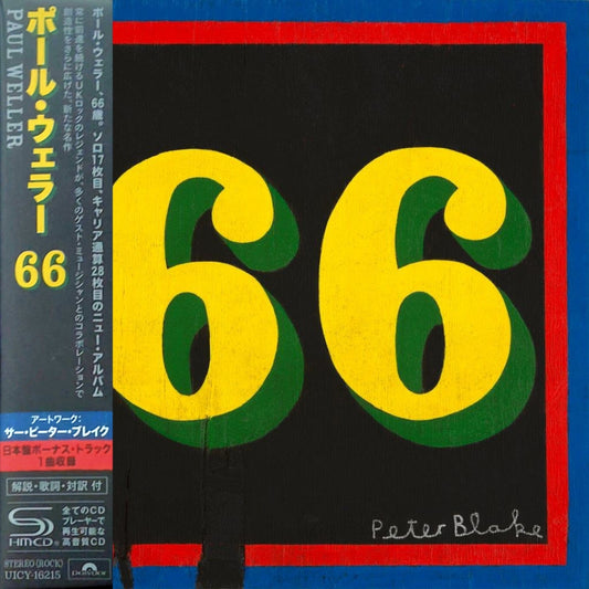 Paul Weller: 66 – Japanischer Bonustrack SHM-CD-Album