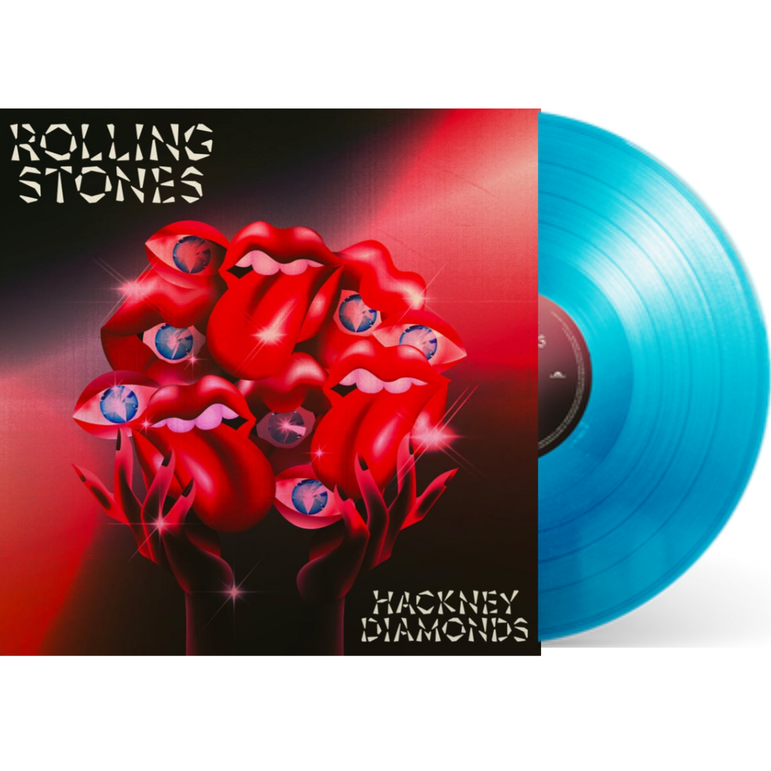 Rolling Stones: Hackney Diamonds Blue Vinyl LP in Alternate Rolling Stones: Hackney Diamonds Blue Vinyl LP in Alternate