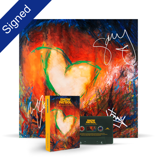 SIGNÉ Snow Patrol : La forêt est le chemin - Cassette Forest Green