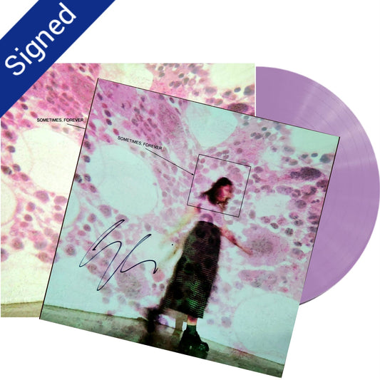 SIGNED Soccer Mommy: Sometimes, Forever - Pink Vinyl LP