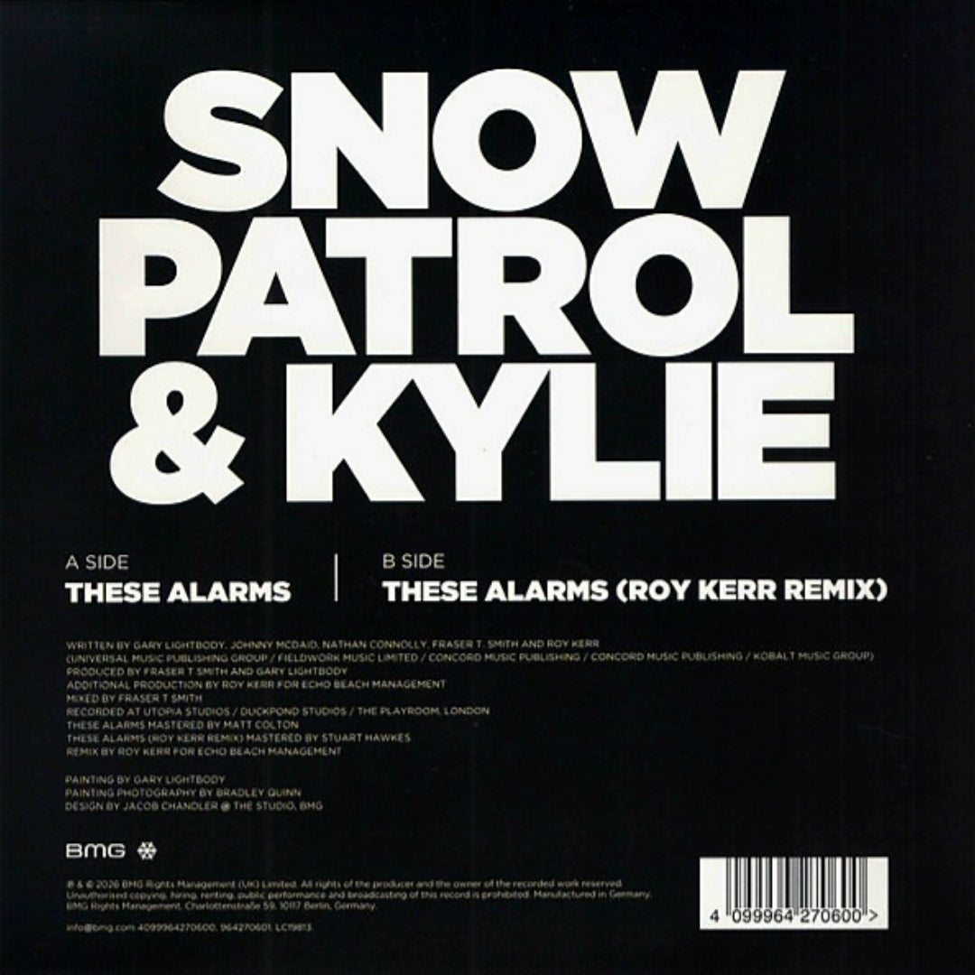 Snow-Patrol-Kylie-These-Alarms-Yellow-Marble-Vinyl