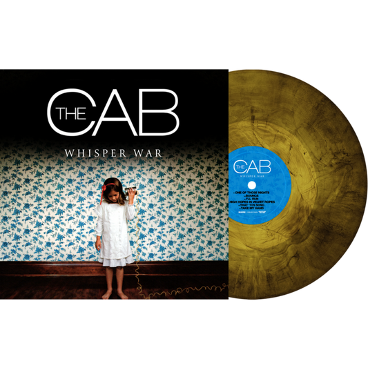 The Cab: Whisper War - Lemonade & Black Galaxy Vinyl LP