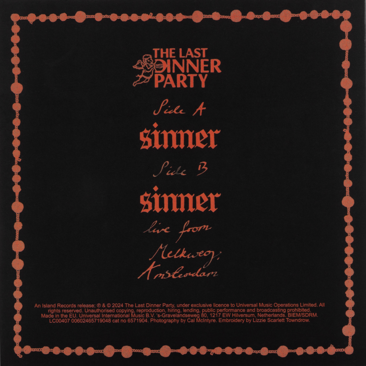 The-Last-Dinner-Party-Sinner-White-Vinyl-7-inch