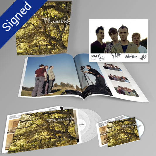 SIGNED Travis : le coffret du 20e anniversaire du groupe invisible