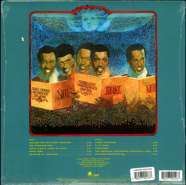 The Temptations : The Temptations' Christmas Card (LP, Album, Ltd, Whi)