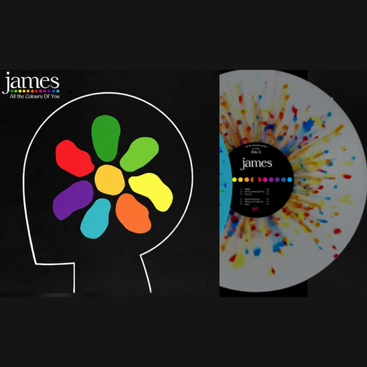 James: All The Colours Of You - Splatter Vinyl Limited Edition Double LP