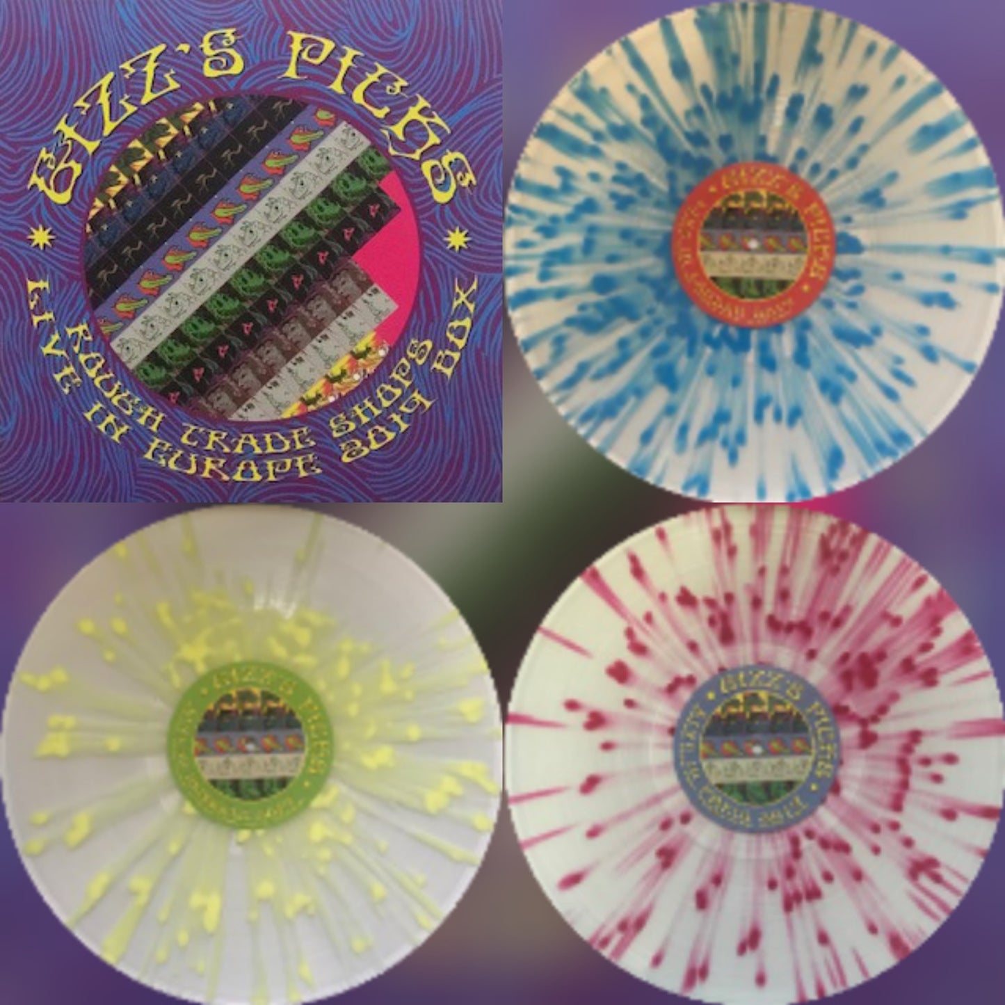 King Gizzard & Lizard Wizard: Gizz's Picks Live - Splatter Vinyl Box Set