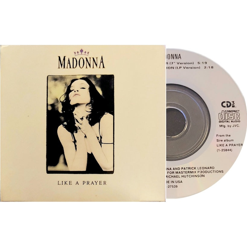 Madonna Like A Prayer US Mini CD Single at Rubber Duckee Music –  Rubber-Duckee