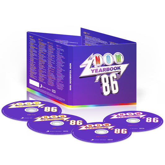 Now Yearbook '86 4xCD Digipak Compilation