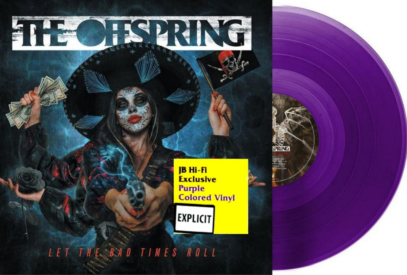 The Offspring : Let The Bad Times Roll : Vinyle violet AU