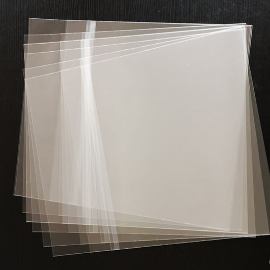 10 Semi-Double Resealable Japanese CD Sleeves