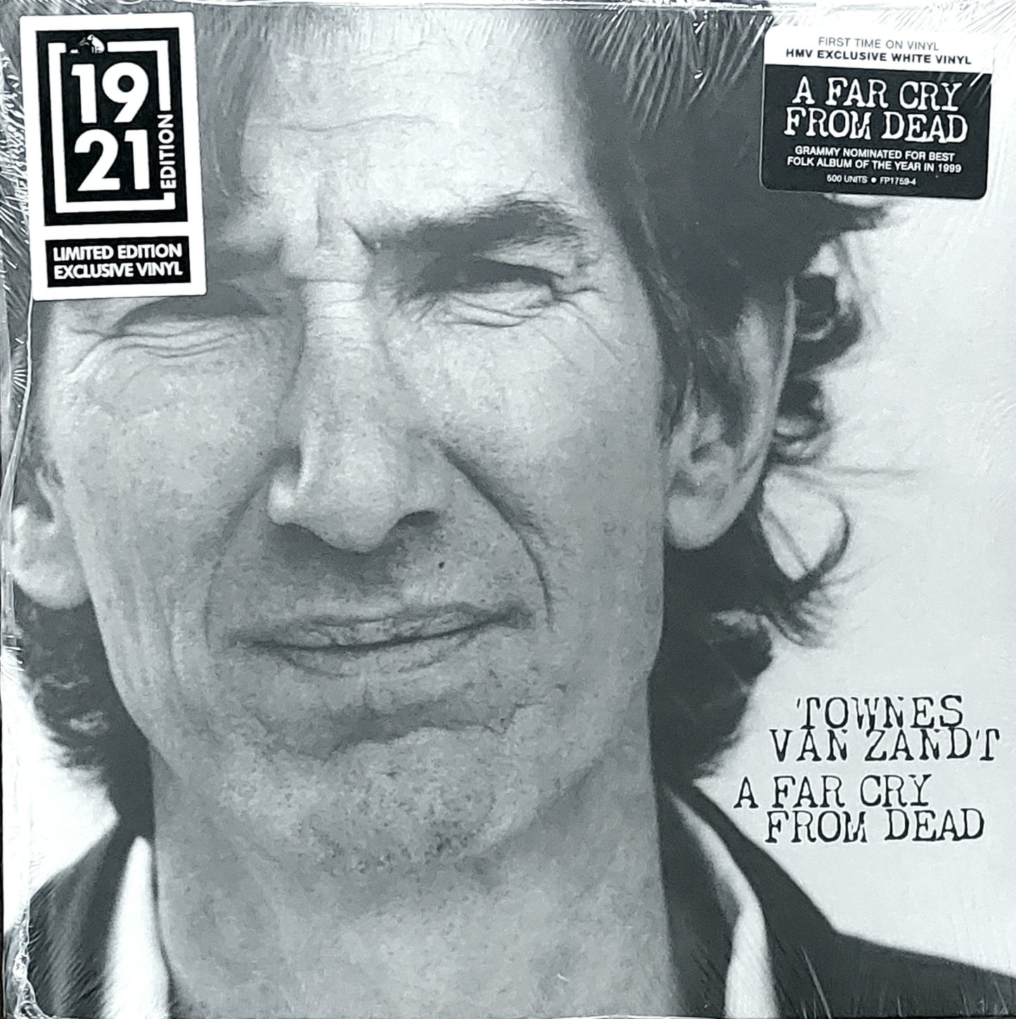 Townes Van Zandt: A Far Cry From Dead - White Vinyl LP