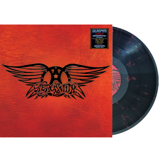 Aerosmith_Greatest_Hits_Black_Red_Dots_Splatter_Vinyl