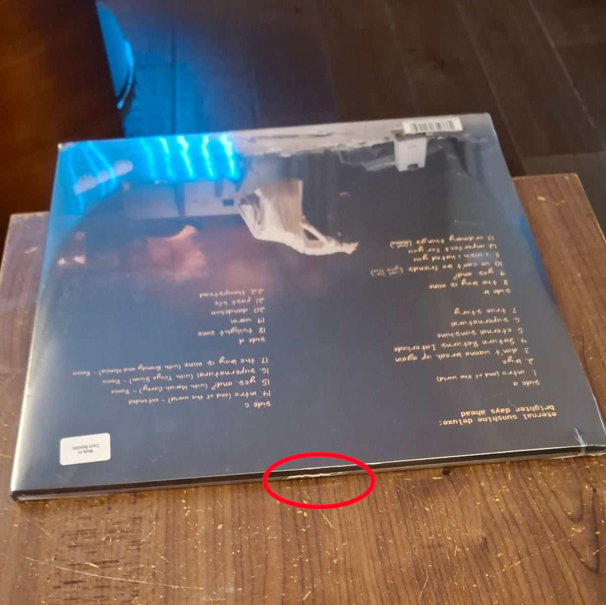 Ariana-Brighter-Days-Ahead-Turquoise-2xLP-Damage