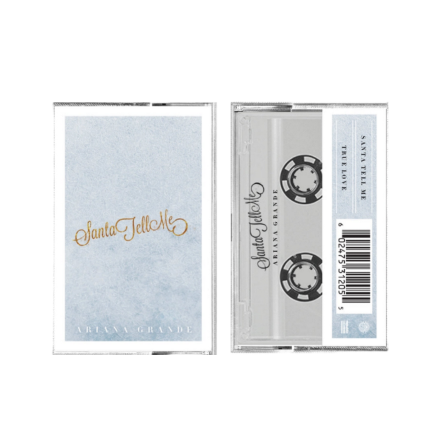 Ariana-Grande-Santa-Tell-Me-White-Cassette-Single