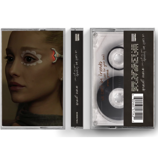 Ariana Grande: We Can't Be Friends - Clear Cassette Single