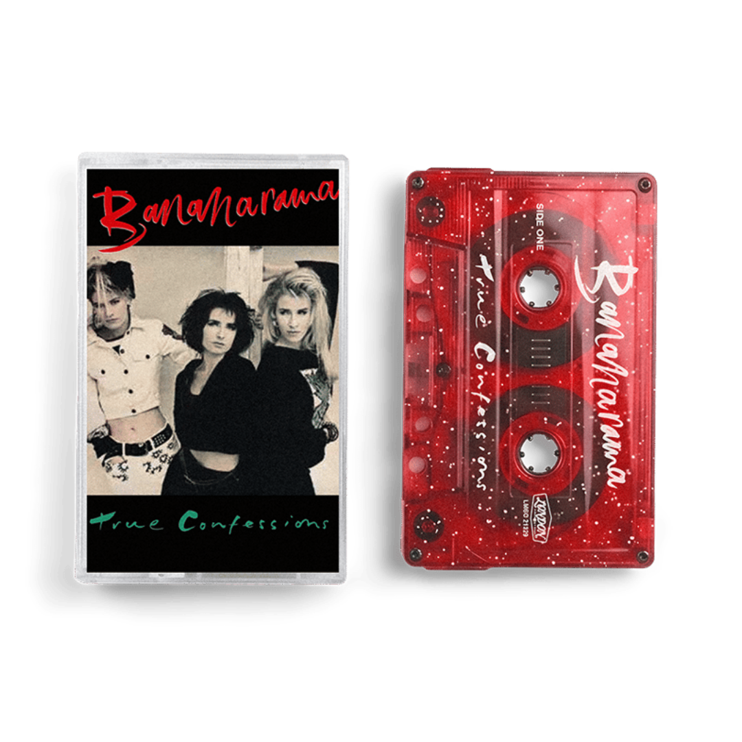 Bananarama-True-Confessions-Red-Glitter-Cassette